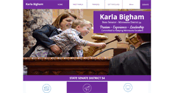 Desktop Screenshot of karlabigham.com